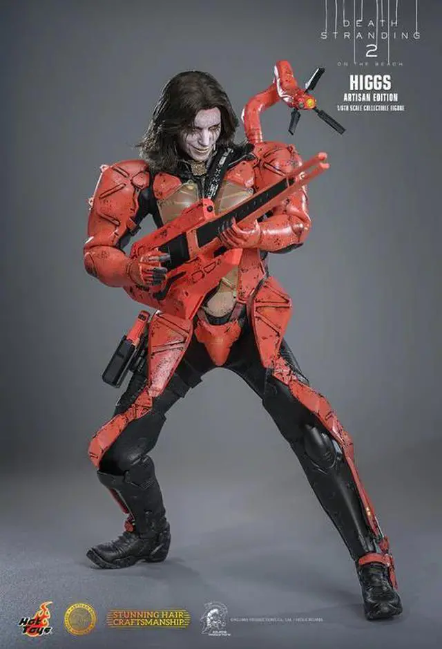 Alt view image 4 of 5 - Figure Hot Toys VGM81 - Death Stranding 2 : On The Beach - Higgs Artisan Version