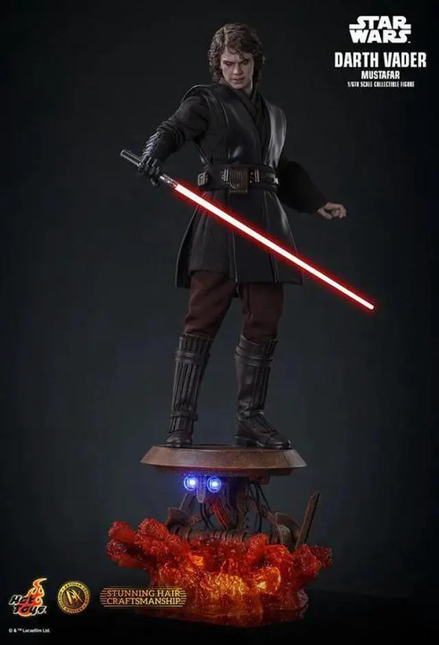 Alt view image 4 of 5 - Figure Hot Toys DX49 - Star Wars III : Revenge Of The Sith - Darth Vader Mustafar Artisan Edition