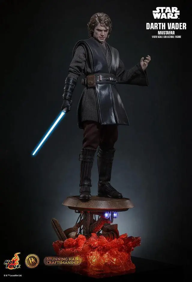 Alt view image 3 of 5 - Figure Hot Toys DX49 - Star Wars III : Revenge Of The Sith - Darth Vader Mustafar Artisan Edition