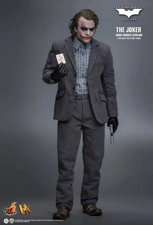 Alt view image 5 of 5 - Figure Hot Toys DX50 - DC Comics - The Dark Knight Trilogy - The Joker Bank Robber Version