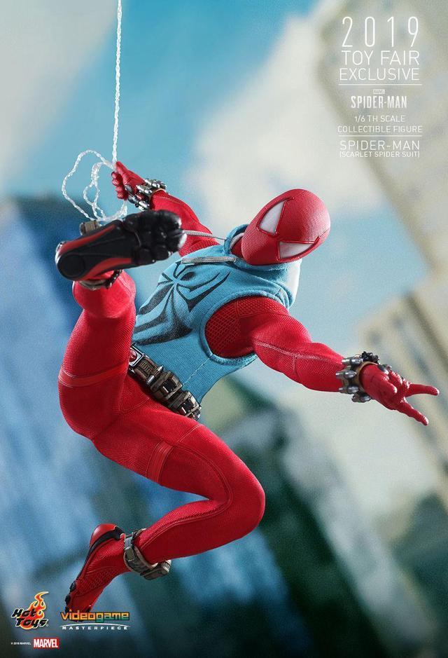 Hot toys spider on sale man scarlet