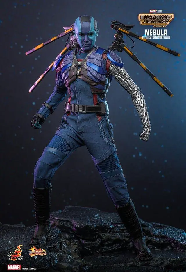 Alt view image 3 of 6 - Figure Hot Toys MMS714 - Marvel Comics - Guardians Of The Galaxy Vol.3 - Nebula
