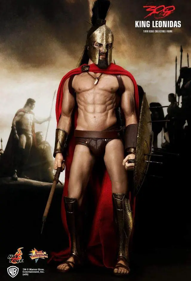 Alt view image 5 of 5 - Figure Hot Toys MMS114 - 300 - King Leonidas