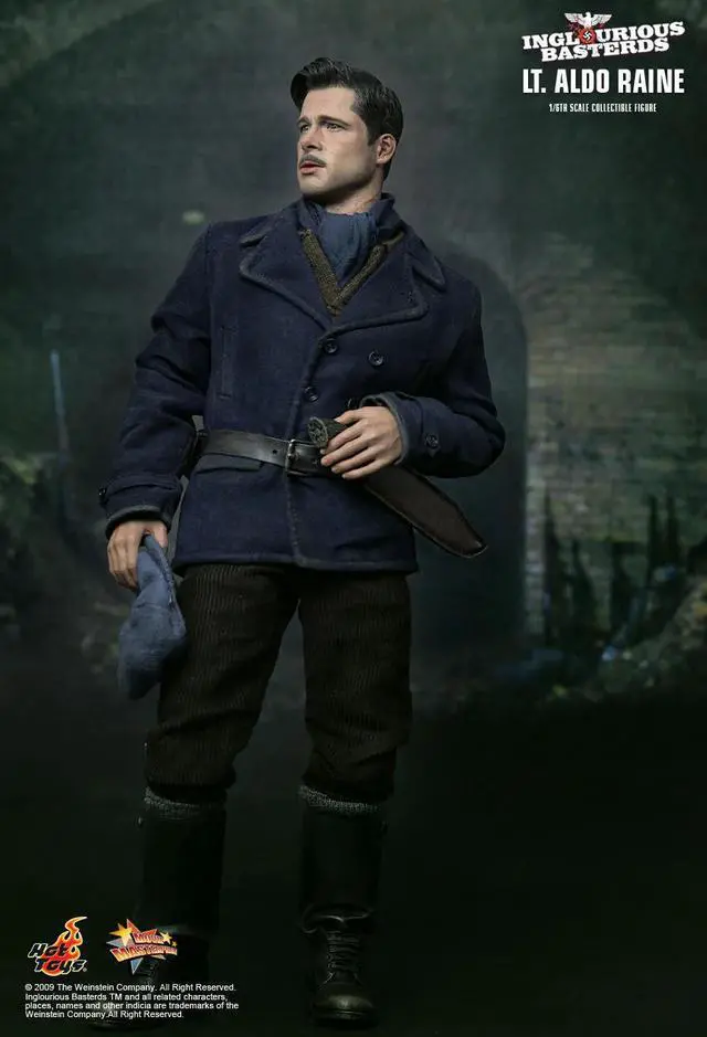 Alt view image 5 of 5 - Figure Hot Toys MMS118 - Inglourious Basterds - LT. Aldo Raine
