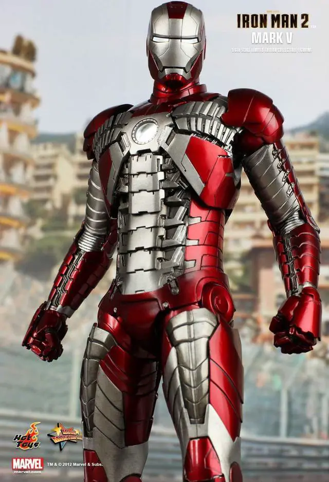 Alt view image 5 of 5 - Figure Hot Toys MMS145 - Marvel Comics - Iron Man 2 - Iron Man Mark 5