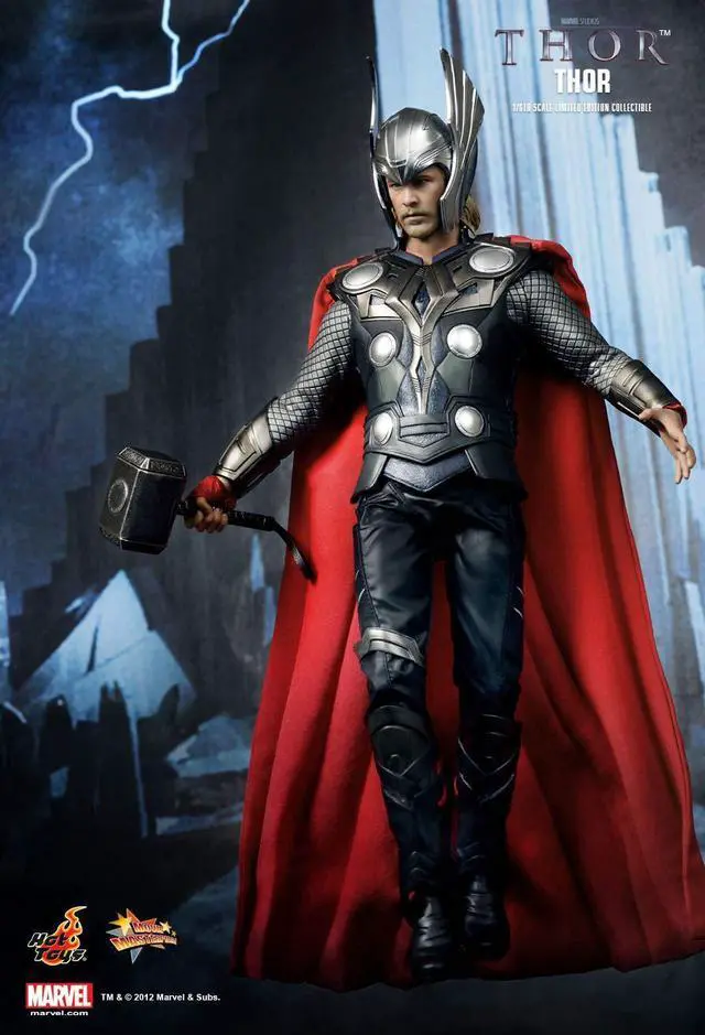 Alt view image 5 of 5 - Figure Hot Toys MMS146 - Marvel Comics - Thor - Thor