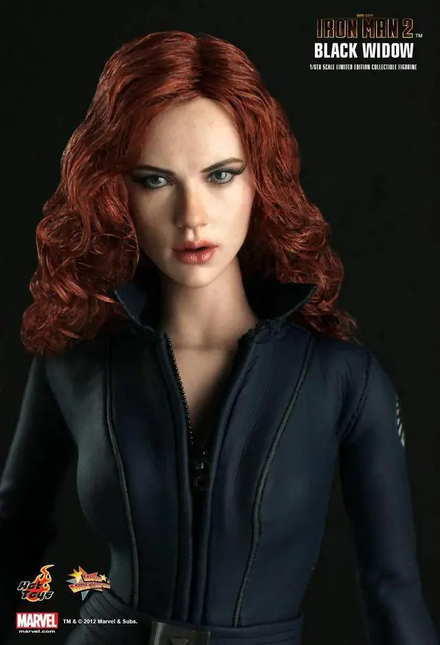 Alt view image 5 of 5 - Figure Hot Toys MMS124 - Marvel Comics - Iron Man 2 - Black Widow