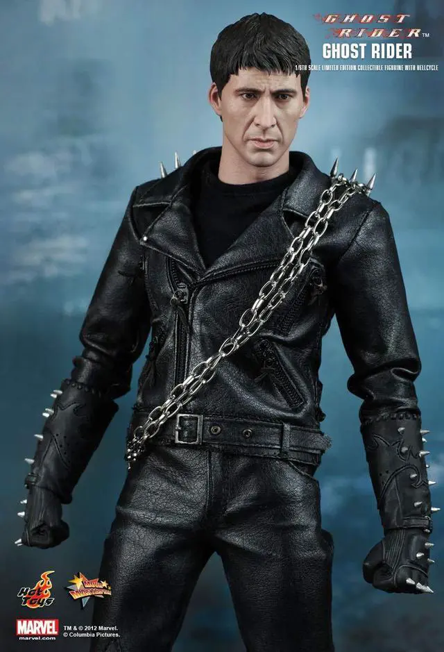 Alt view image 5 of 5 - Figure Hot Toys MMS133 - Marvel Comics - Ghost Rider - Ghost Rider With Hellcycle