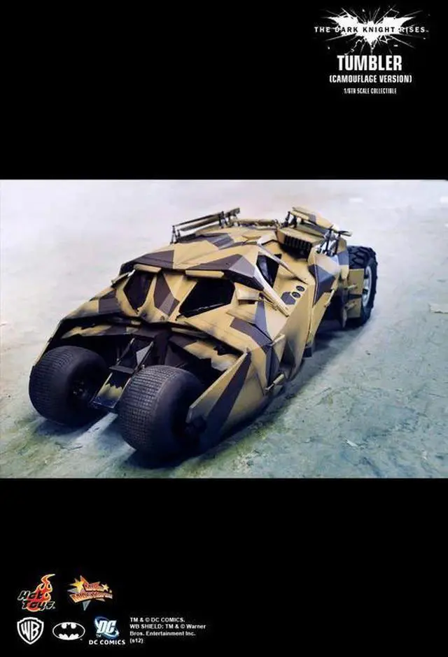 Alt view image 6 of 6 - Figure Hot Toys MMS184 - DC Comics - The Dark Knight Rises - Tumbler Camouflage Version