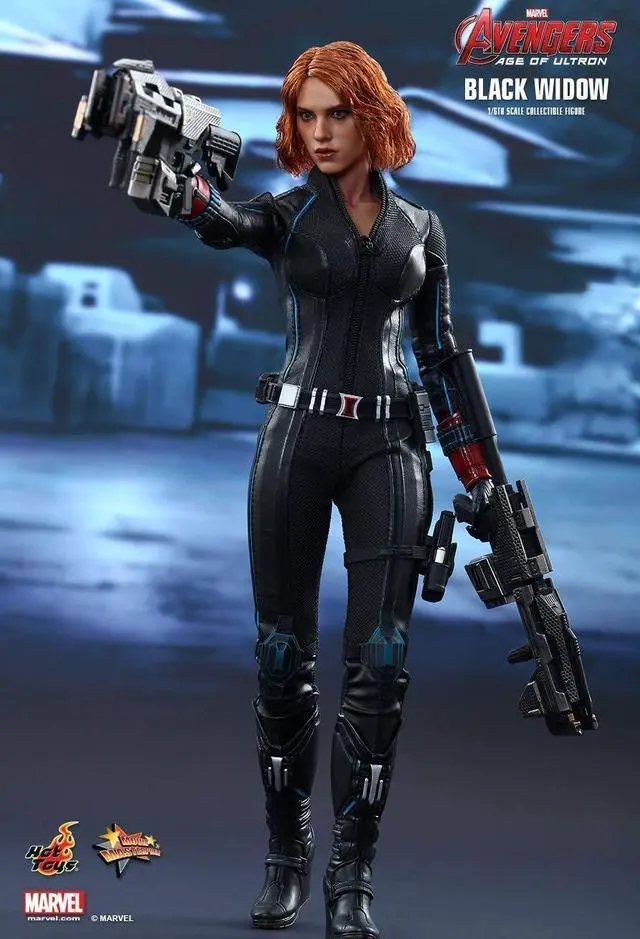 Alt view image 5 of 5 - Figure Hot Toys MMS288 - Marvel Comics - Avengers : Age Of Ultron - Black Widow