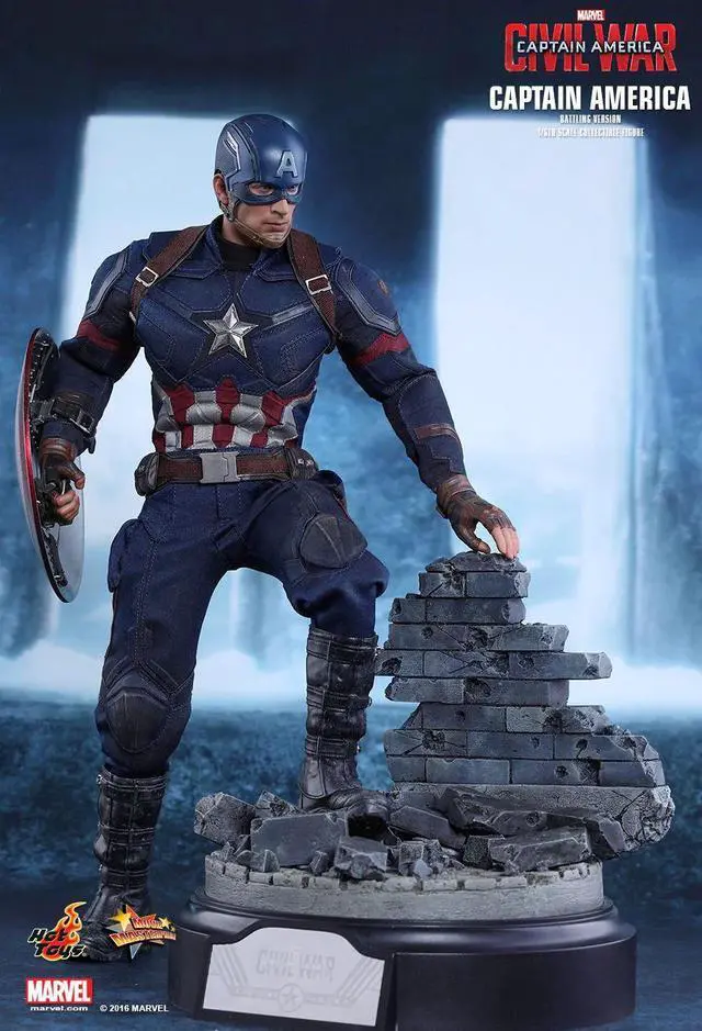 Alt view image 5 of 5 - Hot Toys Marvel Captain America Civil War Black Widow 1/6 Scale Figure
