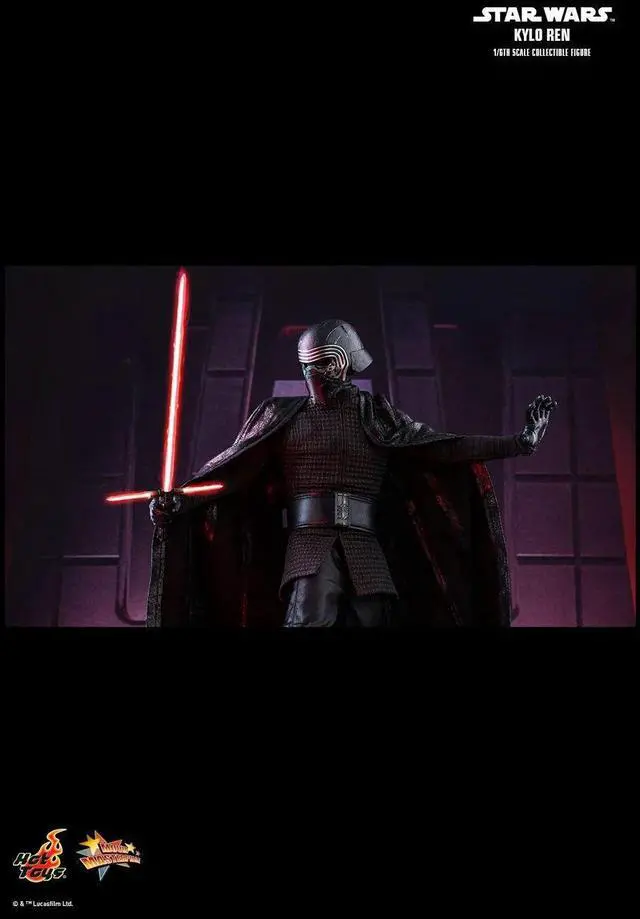 Alt view image 5 of 5 - Figure Hot Toys MMS438 - Star Wars : The Last Jedi - Kylo Ren