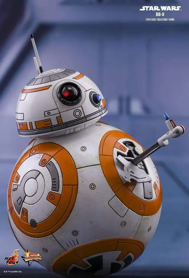 Alt view image 5 of 5 - Figure Hot Toys MMS440 - Star Wars : The Last Jedi BB-8