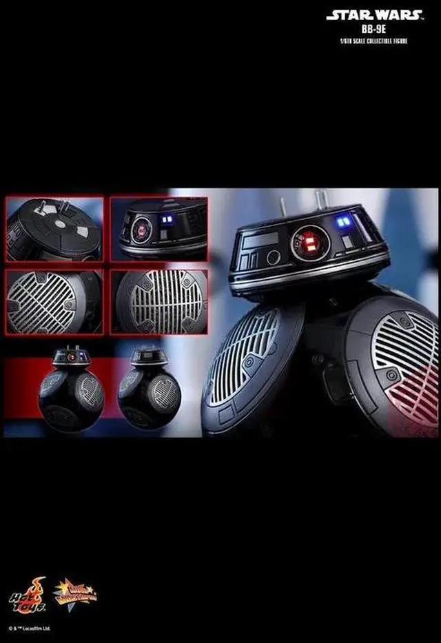 Alt view image 3 of 6 - Star Wars BB-9E Episode VIII the Last Jedi 1:6 Scale Figure