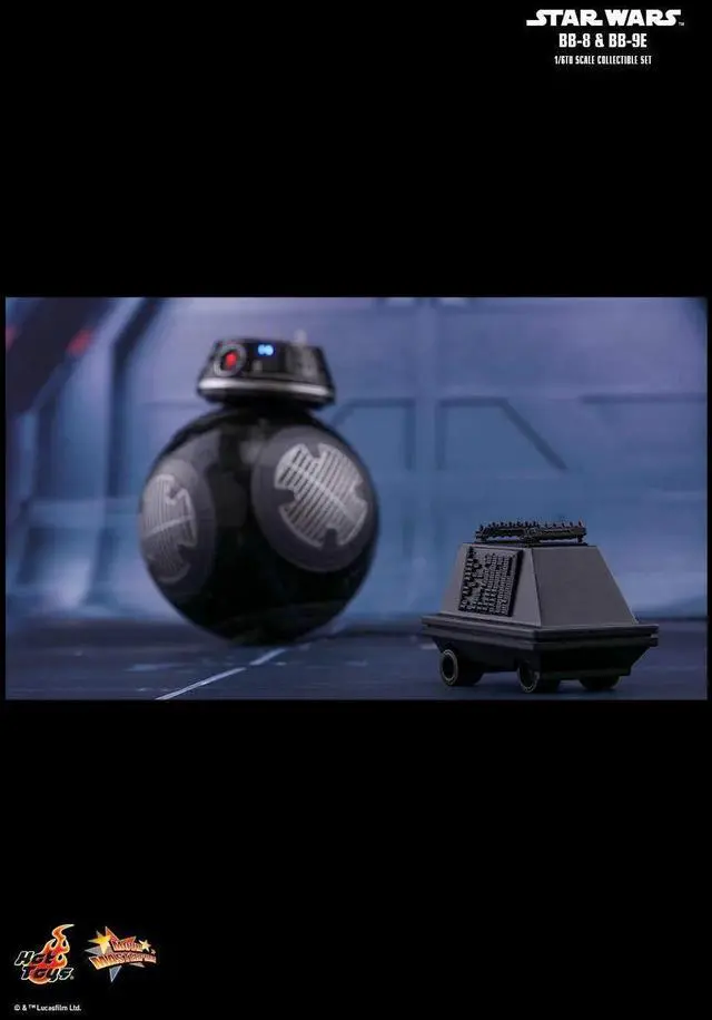 Alt view image 5 of 5 - Figure Hot Toys MMS442 - Star Wars : The Last Jedi BB-8 & BB-9E