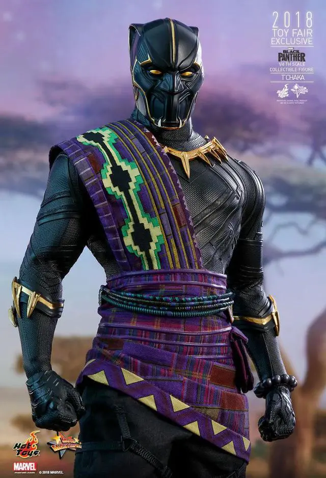 Alt view image 5 of 5 - Figure Hot Toys MMS487 - Marvel Comics - Black Panther - T'Chaka