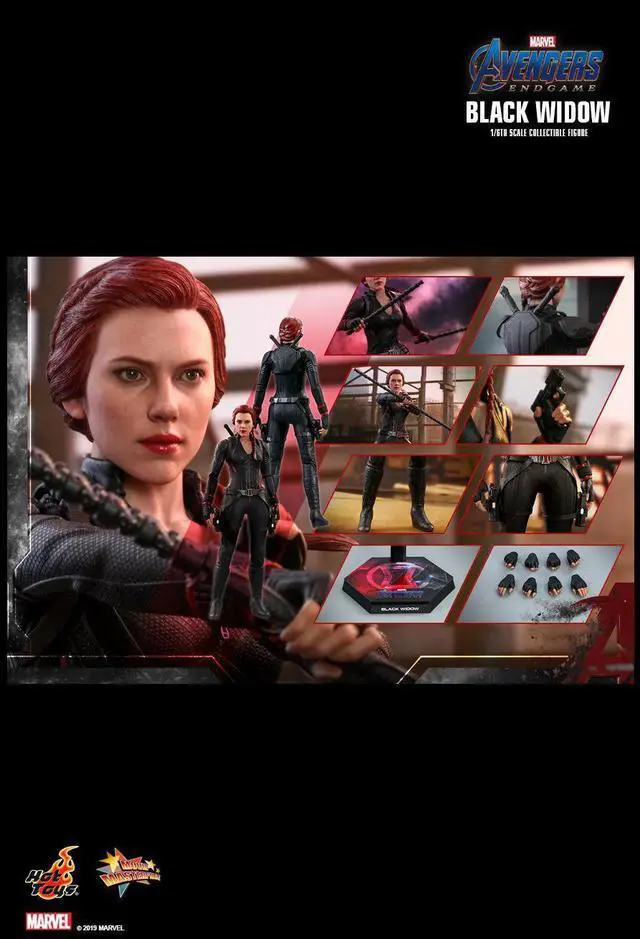 Alt view image 2 of 5 - Figure Hot Toys MMS533 - Marvel Comics - Avengers : Endgame - Black Widow