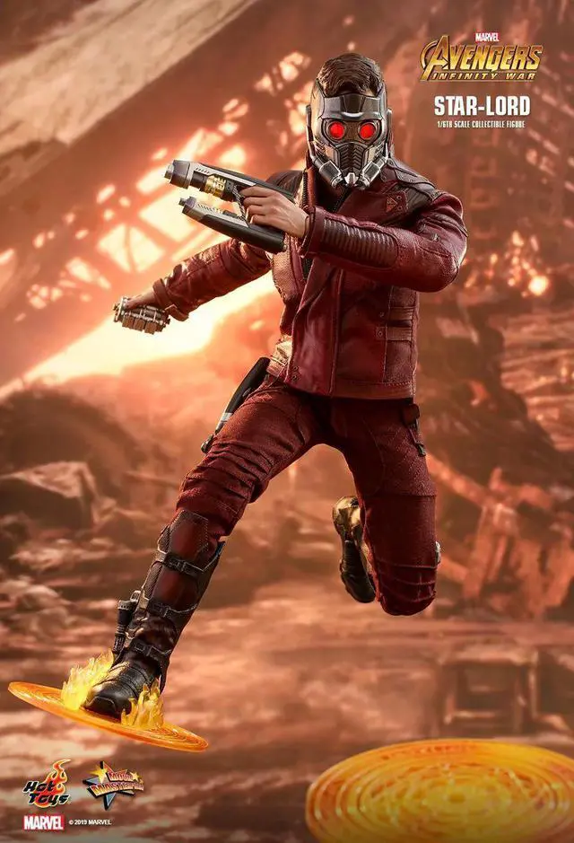 Alt view image 5 of 5 - Figure Hot Toys MMS539 - Marvel Comics - Avengers : Infinity War - Star Lord