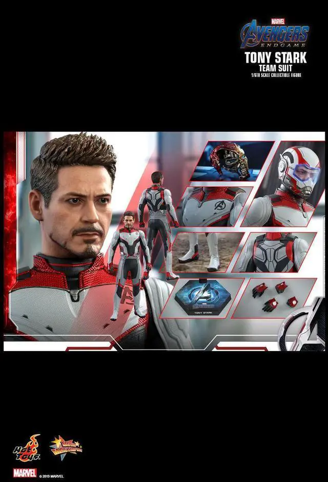 Alt view image 2 of 5 - Figure Hot Toys MMS537 - Marvel Comics - Avengers : Endgame - Tony Stark Team Suit Version