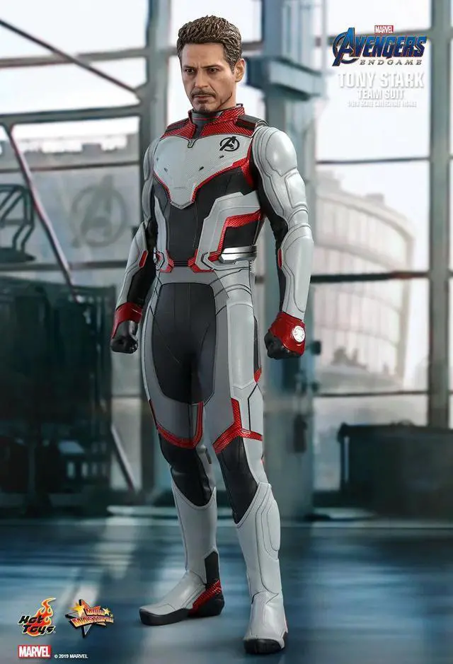 Alt view image 3 of 5 - Figure Hot Toys MMS537 - Marvel Comics - Avengers : Endgame - Tony Stark Team Suit Version