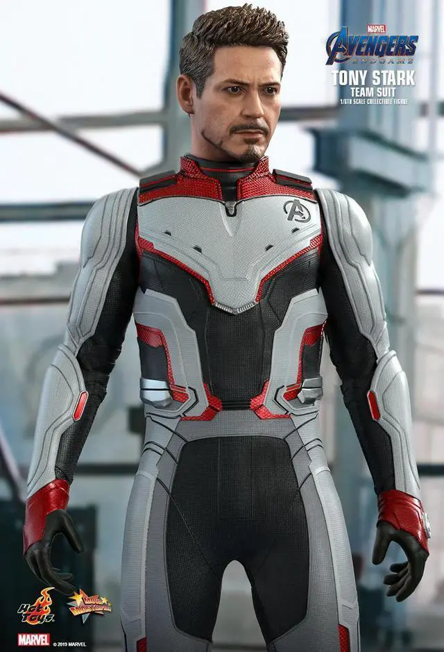 Alt view image 4 of 5 - Figure Hot Toys MMS537 - Marvel Comics - Avengers : Endgame - Tony Stark Team Suit Version