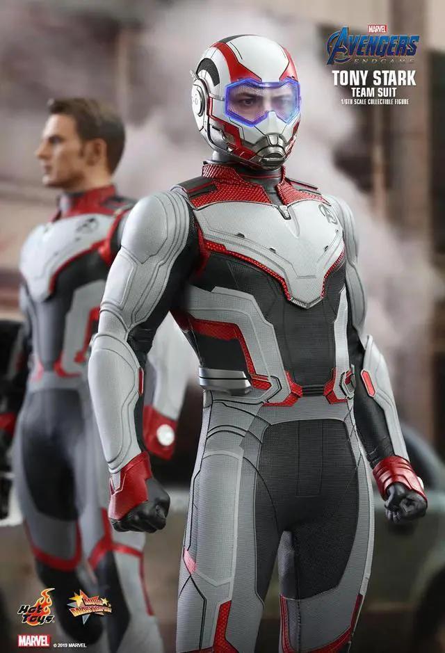 Alt view image 5 of 5 - Figure Hot Toys MMS537 - Marvel Comics - Avengers : Endgame - Tony Stark Team Suit Version