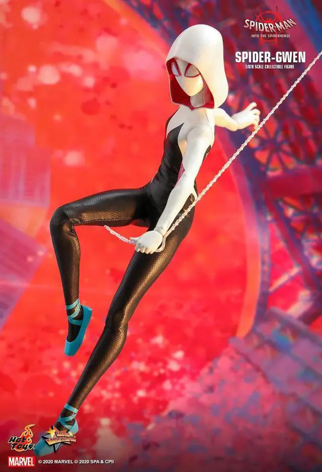 Alt view image 5 of 5 - Figure Hot Toys MMS576 - Marvel Comics - Spider-Man : Into The Spider-Verse - Spider-Gwen
