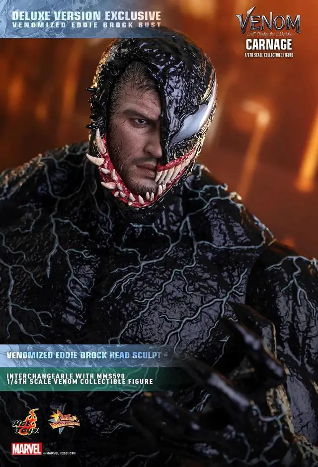 Alt view image 5 of 5 - Figure Hot Toys MMS620D - Marvel Comics - Venom : Let There Be Carnage - Carnage Deluxe Version