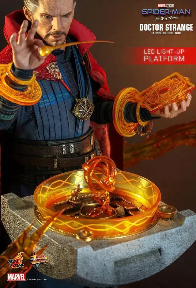 Alt view image 5 of 5 - Figure Hot Toys MMS629 - Marvel Comics - Spider Man : No Way Home - Doctor Strange