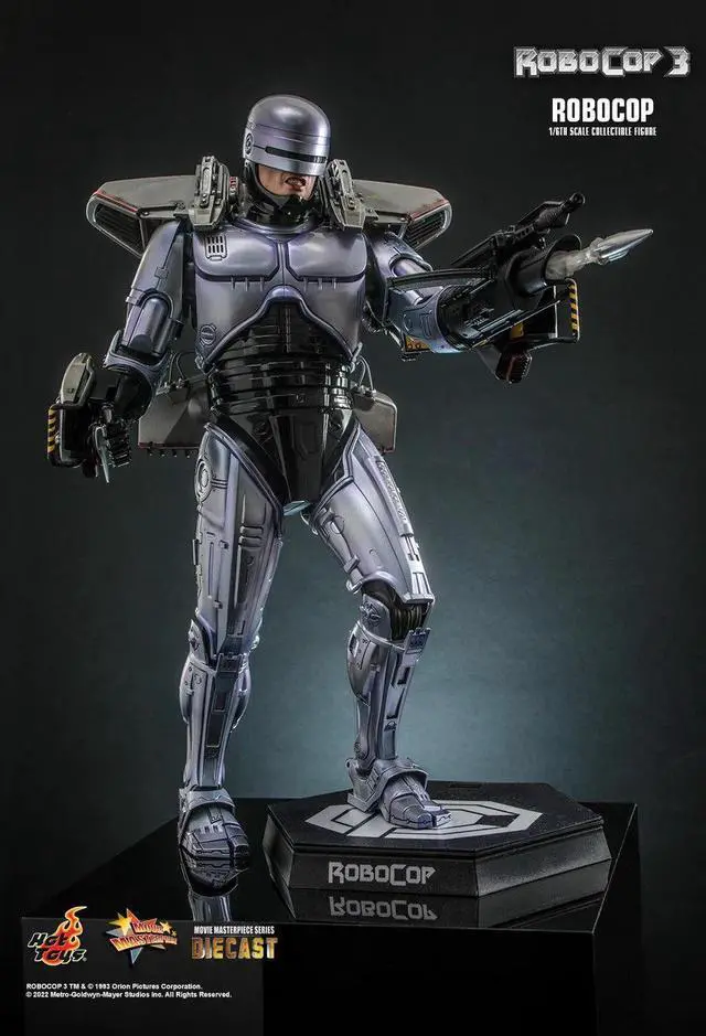 Alt view image 5 of 5 - Figure Hot Toys MMS669D49 - Robocop 3 - Robocop Standard Version