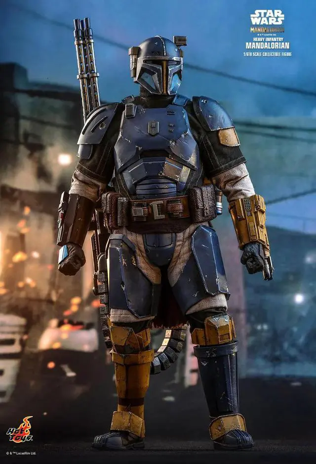 Alt view image 5 of 5 - Figure Hot Toys TMS010 - Star Wars - The Mandalorian - Heavy Infantry Mandalorian