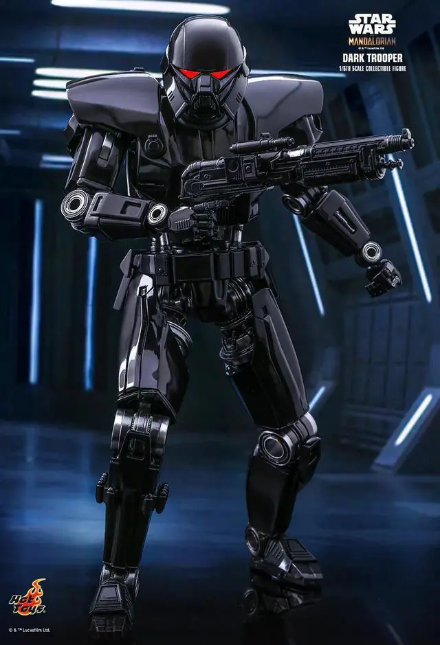 Alt view image 5 of 5 - Figure Hot Toys TMS032 - Star Wars : The Mandalorian - Dark Trooper