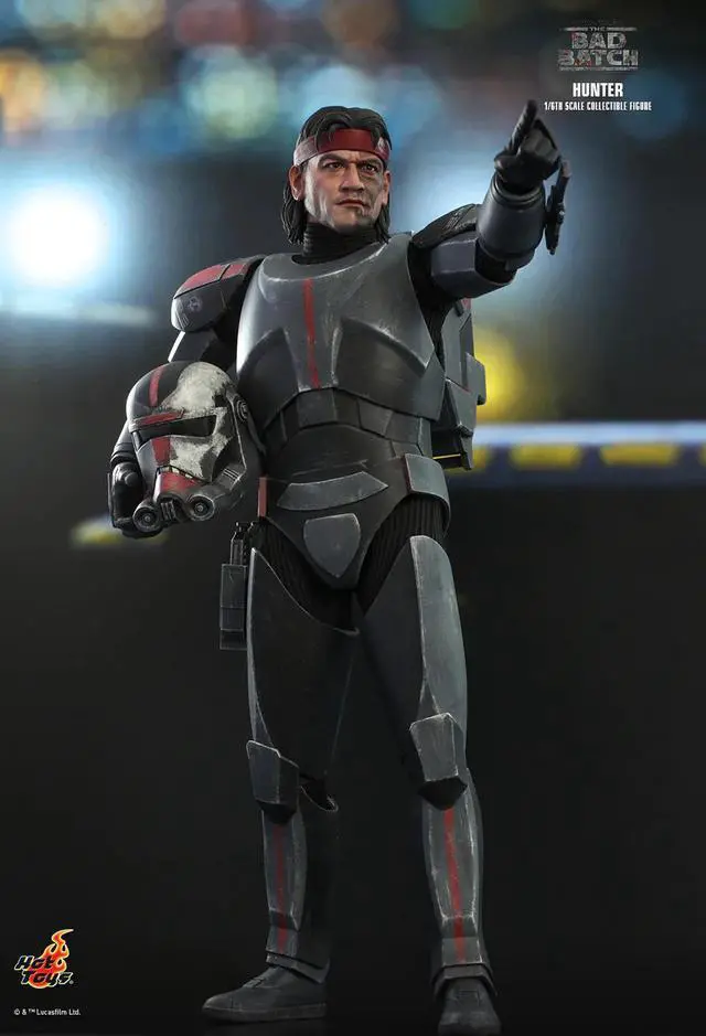 Alt view image 5 of 5 - Figure Hot Toys TMS050 - Star Wars : The Bad Batch - Hunter