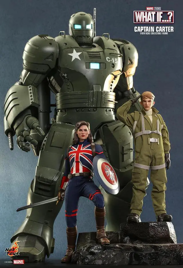Alt view image 5 of 5 - Figure Hot Toys TMS059 - Marvel Comics - What If? - Captain Carter