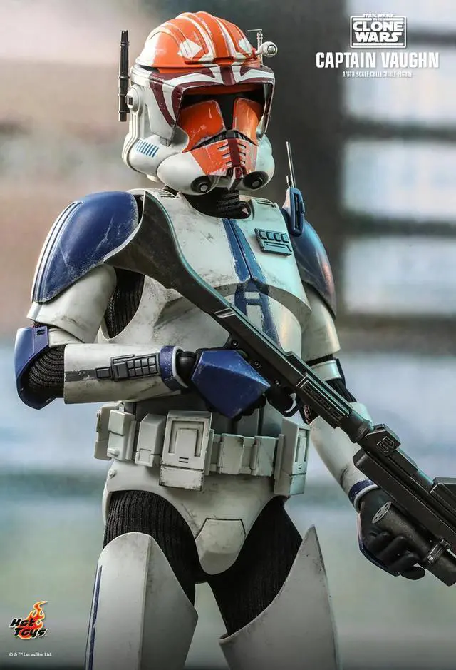 Alt view image 5 of 5 - Figure Hot Toys TMS065 - Star Wars : The Clone Wars - Captain Vaughn