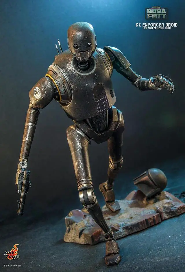 Alt view image 5 of 5 - Figure Hot Toys TMS072 - Star Wars : The Book Of Boba Fett - KX Enforcer Droid