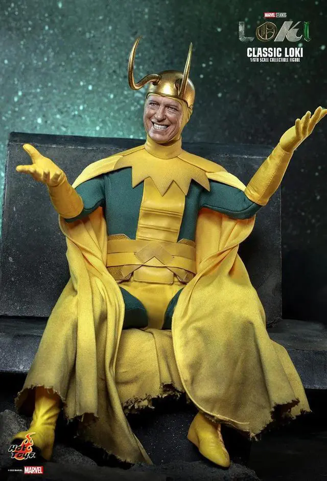 Alt view image 5 of 5 - Figure Hot Toys TMS073 - Marvel Comics - Loki - Classic Loki