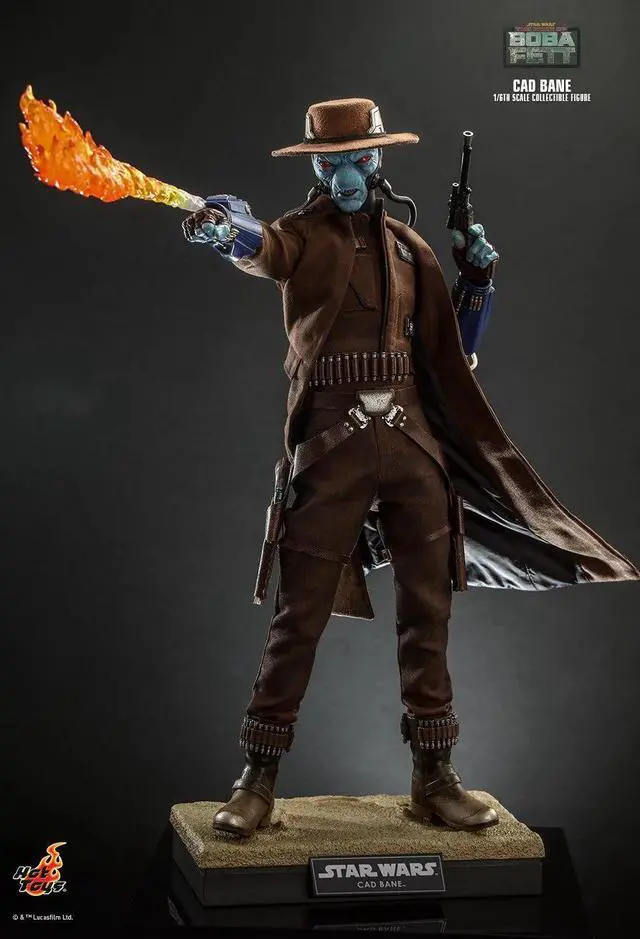 Alt view image 5 of 5 - Figure Hot Toys TMS079 - Star Wars : The Book Of Boba Fett - Cad Bane Standard Version