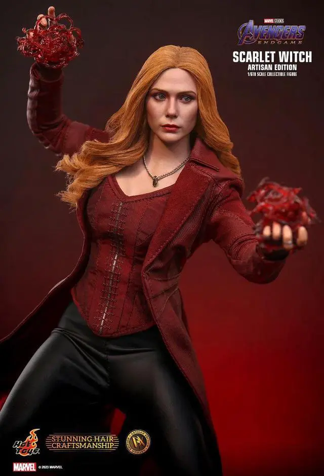 Alt view image 5 of 5 - Figura Hot Toys DX36 - Marvel Comics - Avengers  :  Endgame - Scarlet Witch Deluxe Version