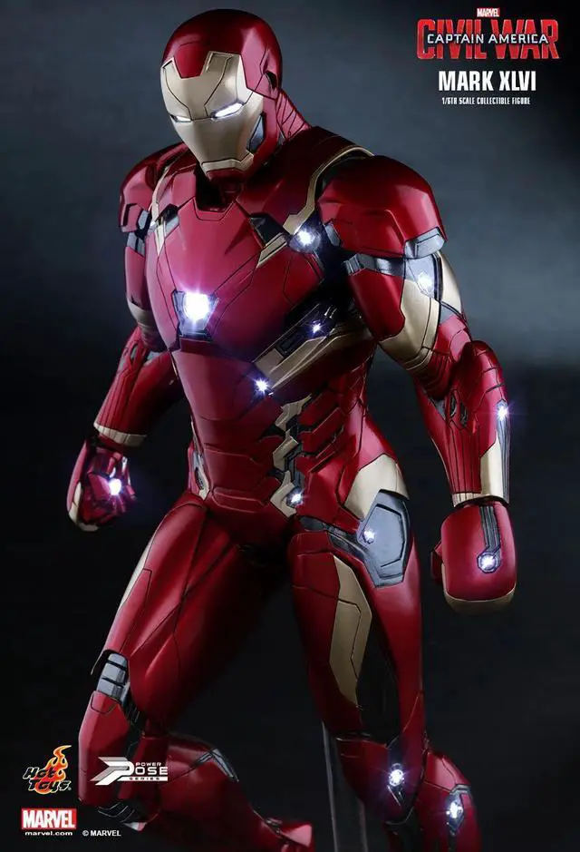 Alt view image 5 of 5 - Figure Hot Toys PPS003 - Marvel Comics - Captain America : Civil War - Iron Man Mark 46
