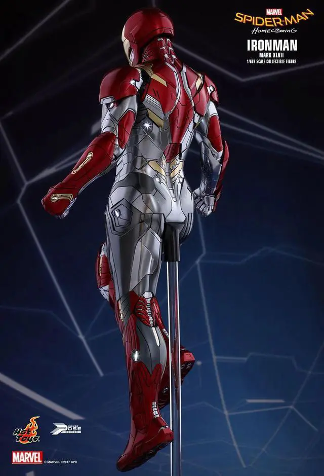 Alt view image 5 of 5 - Figure Hot Toys PPS004 - Marvel Comics - Spider-Man : Homecoming - Iron Man Mark 47