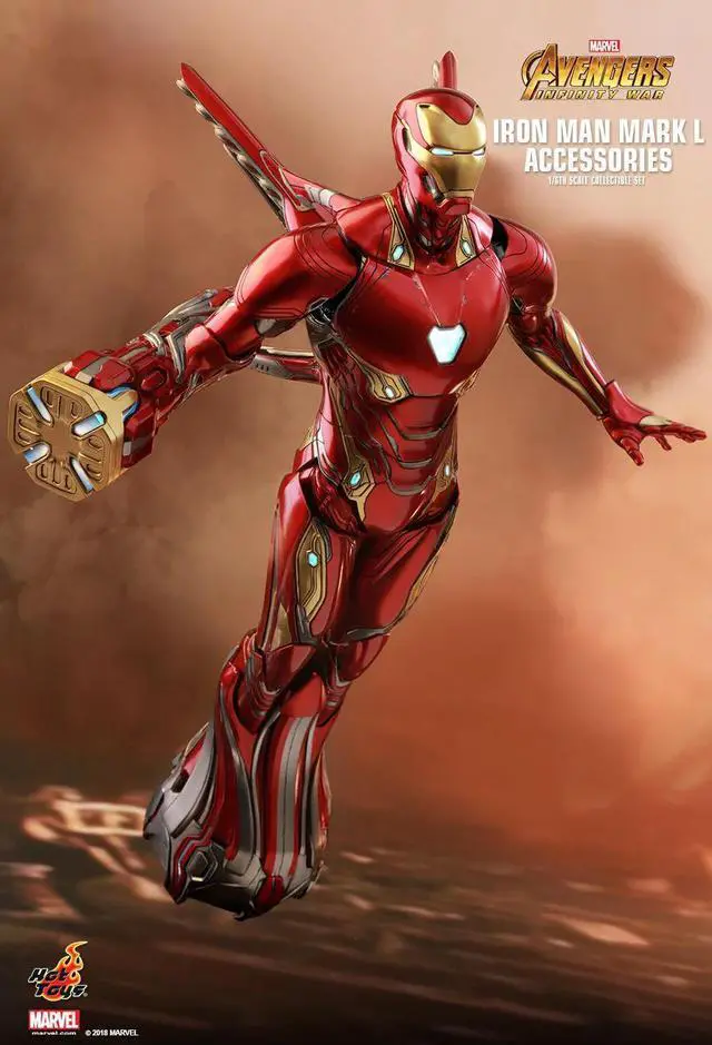 Alt view image 5 of 5 - Figure Hot Toys ACS004 - Marvel Comics - Avengers : Infinity War - Iron Man Mark 50 Accessories Set Standard Version