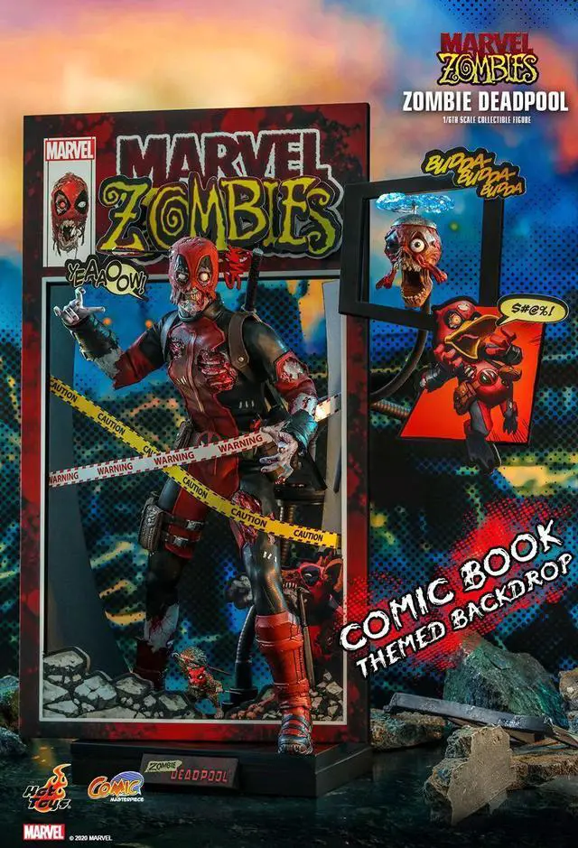 Alt view image 5 of 5 - Figure Hot Toys CMS06 - Marvel Zombies - Zombie Deadpool