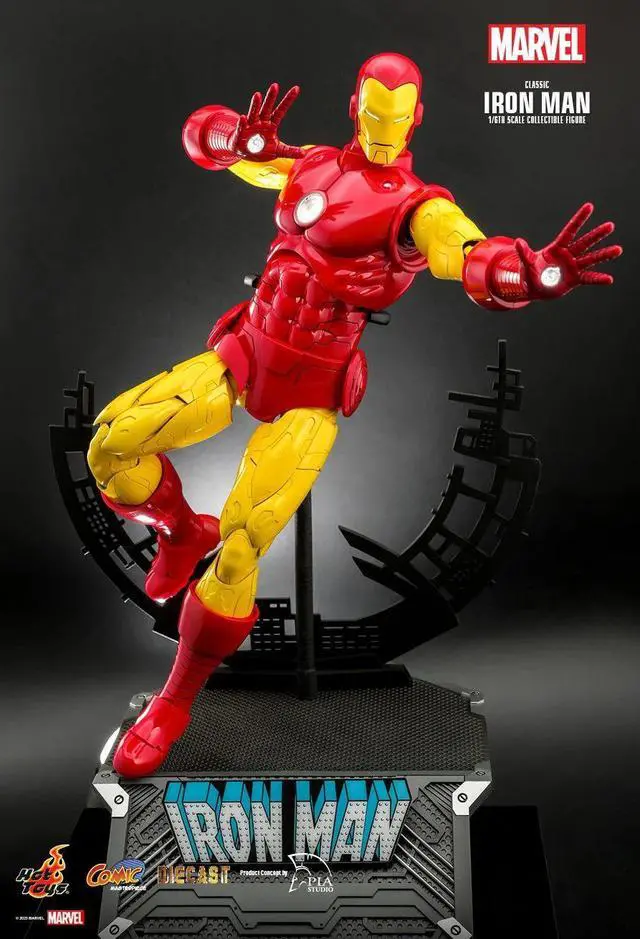 Alt view image 5 of 5 - Figura Hot Toys CMS014D57 - Marvel Comics - Classic Iron Man Standard Version