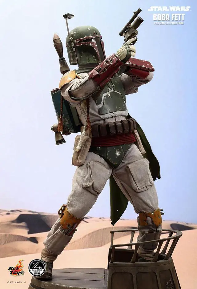 Alt view image 5 of 5 - Figure Hot Toys QS003 - Star Wars 6 : Return Of The Jedi - Boba Fett Standard Version