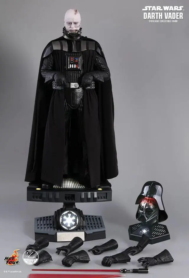 Alt view image 5 of 5 - Figure Hot Toys QS013 - Star Wars 6 : Return Of The Jedi - Darth Vader Deluxe Version