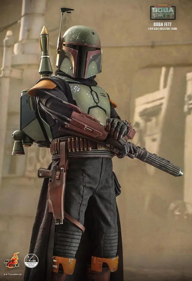 Alt view image 5 of 5 - Figure Hot Toys QS022 - Star Wars : The Book Of Boba Fett - Boba Fett Standard Version