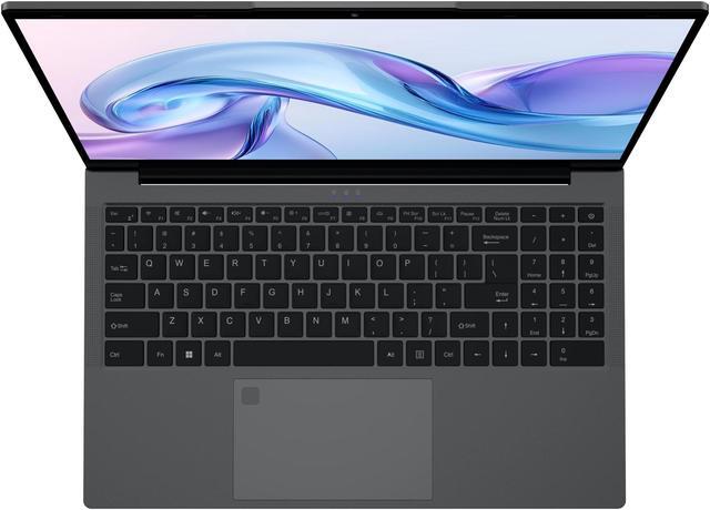 Alt view image 7 of 7 - Auusda 15.6" Gaming Laptop w/AMD Ryzen 7 5825U up to 4.5GHz, 16GB DDR4 RAM Dual Channel SODIMM×2, 512GB NVMe SSD, Windows 11 Pro Computer, Backlit Keyboard, Fingerprint Unlock, Webcam Switch, Gray