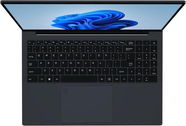 Alt view image 3 of 7 - Auusda 16" Business Laptop, Windows 11 Pro Laptop Computer, AMD Ryzen 3250U, 8GB RAM 256GB SSD, Backlight Keyboard, Fingerprint Reader, Webcam Switchprotect, USB-C, Gray