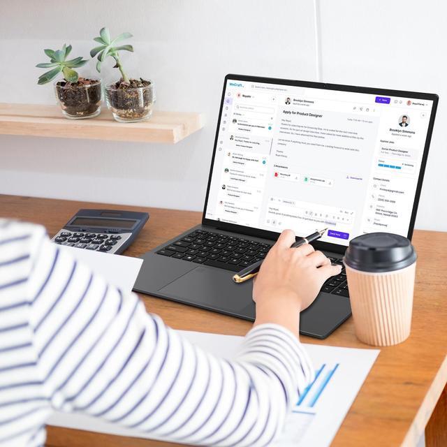 Alt view image 7 of 7 - Auusda 16" Business Laptop, Windows 11 Pro Laptop Computer, AMD Ryzen 3250U, 16GB RAM 512GB SSD, Backlight Keyboard, Fingerprint Reader, Webcam Switchprotect, USB-C, Gray